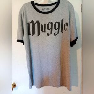 MUGGLE Harry Potter TShirt Sz. Large‎